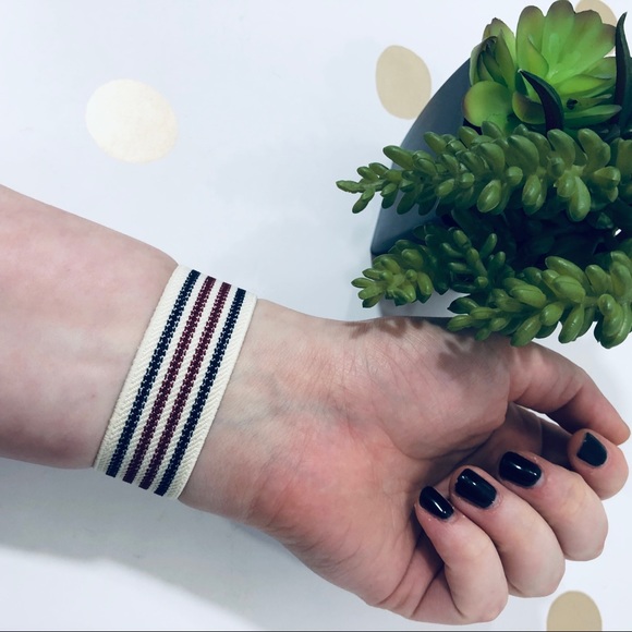 {BELLE} Apple Watch Band / elastic striped - Picture 6 of 8